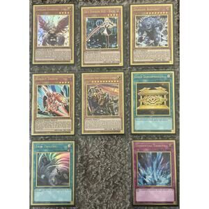 1st Edition Maximum Gold: El Dorado Yugioh Lot Of 8 Premium Gold Rare